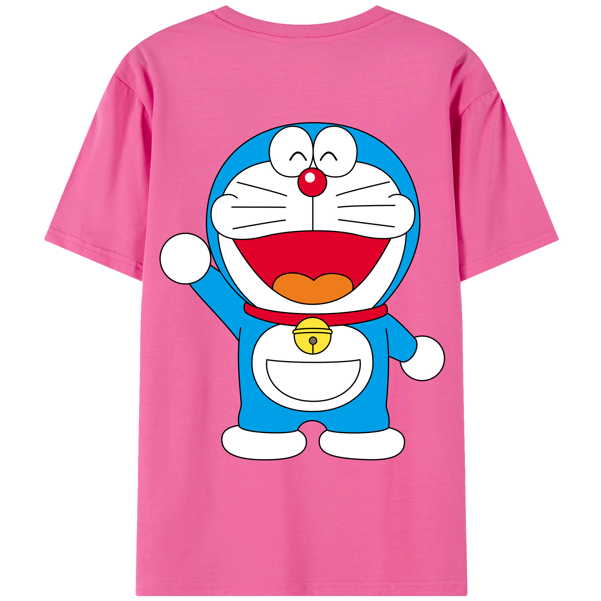 （画像用） ドラえもん Doraemon レディース半袖Tシャツ(バックプリント)